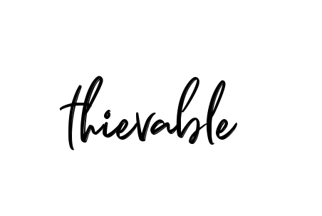 Handwritten Signature for Thievable - Style 141 Online