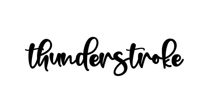 Handwritten Signature for Thunderstroke - Style 136 Online