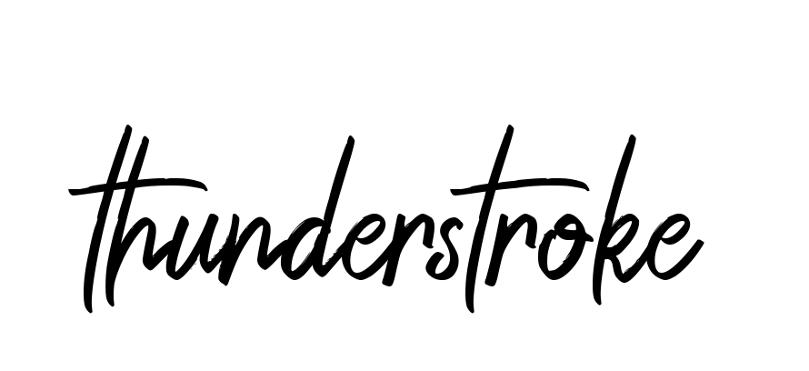 Handwritten Signature for Thunderstroke - Style 149 Online