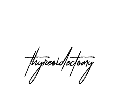 Thyreoidectomy signature
