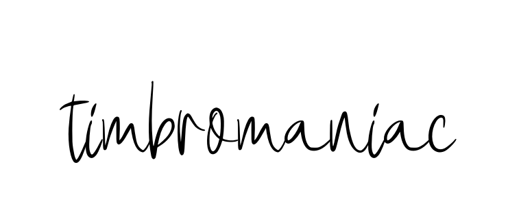 Timbromaniac signature