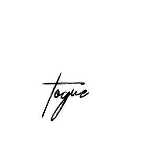 Handwritten Signature for Togue - Style 133 Online