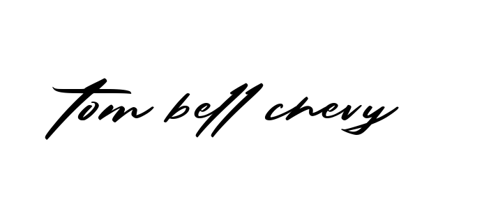 Handwritten Signature for Tom-bell-chevy - Style 140 Online