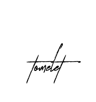 Handwritten Signature for Tomelet - Style 133 Online