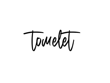 Handwritten Signature for Tomelet - Style 143 Online