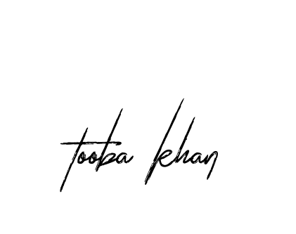 Handwritten Signature for Tooba-khan - Style 133 Online