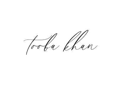 Handwritten Signature for Tooba-khan - Style 134 Online
