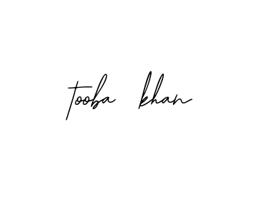 Handwritten Signature for Tooba-khan - Style 139 Online