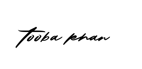 Handwritten Signature for Tooba-khan - Style 140 Online