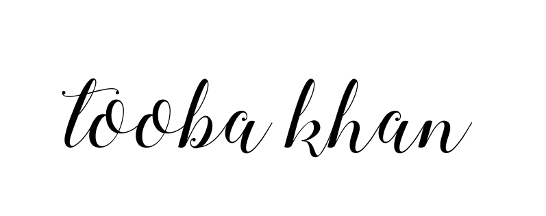 Handwritten Signature for Tooba-khan - Style 144 Online