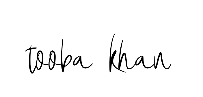 Handwritten Signature for Tooba-khan - Style 146 Online