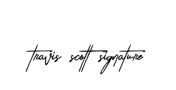 Handwritten Signature for Travis-scott-signature - Style 133 Online