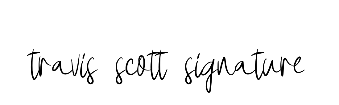 Handwritten Signature for Travis-scott-signature - Style 146 Online