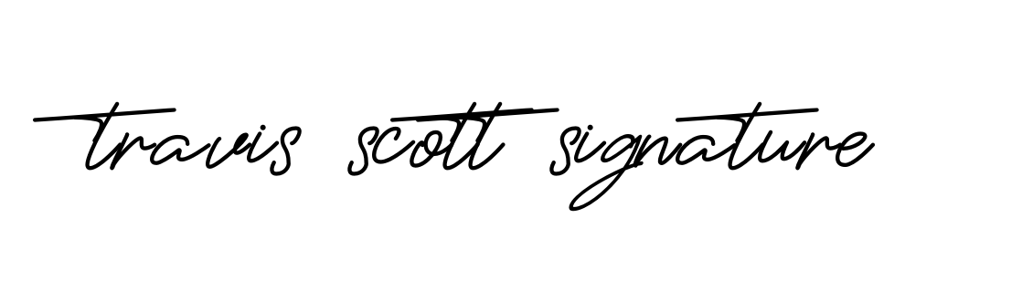Handwritten Signature for Travis-scott-signature - Style 150 Online