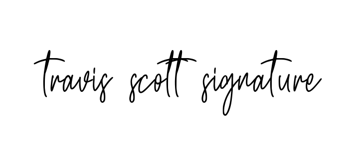 Handwritten Signature for Travis-scott-signature - Style 154 Online