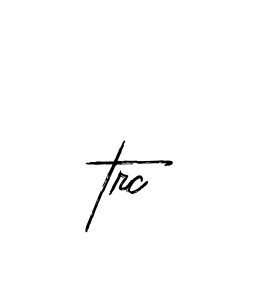 Handwritten Signature for Trc - Style 133 Online