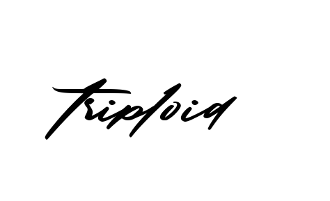 Handwritten Signature for Triploid - Style 140 Online