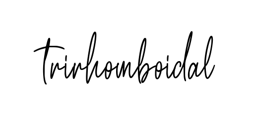 Trirhomboidal signature