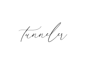 Handwritten Signature for Tunneler - Style 134 Online