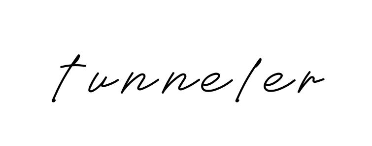 Handwritten Signature for Tunneler - Style 152 Online
