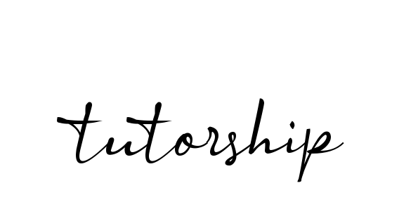 Tutorship signature