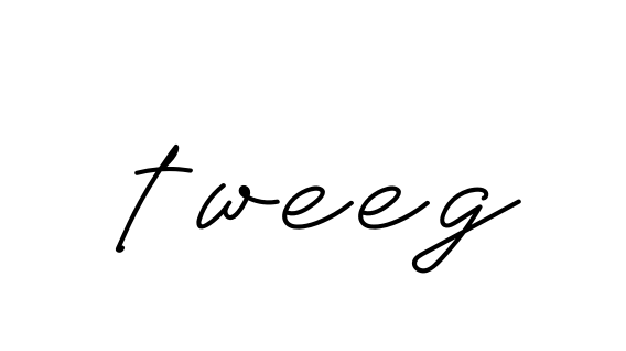 Handwritten Signature for Tweeg - Style 152 Online