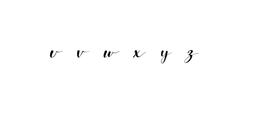 Handwritten Signature for U--v--w--x--y--z-- - Style 132 Online