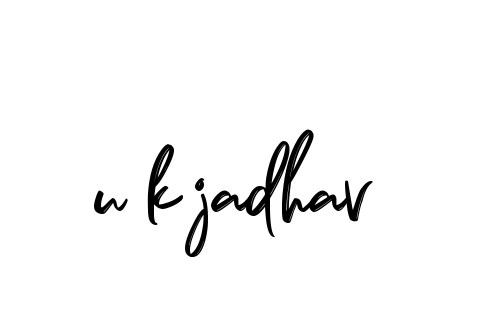 Handwritten Signature for U-k-jadhav - Style 141 Online