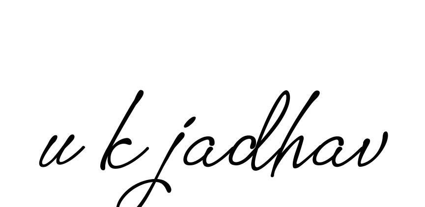 Handwritten Signature for U-k-jadhav - Style 151 Online