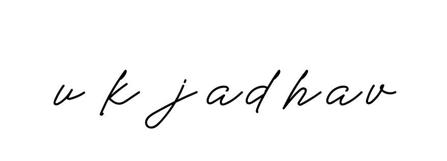 Handwritten Signature for U-k-jadhav - Style 152 Online