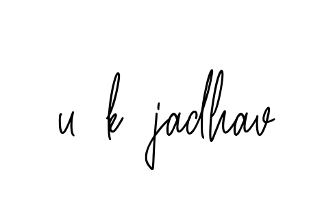 Handwritten Signature for U-k-jadhav - Style 154 Online