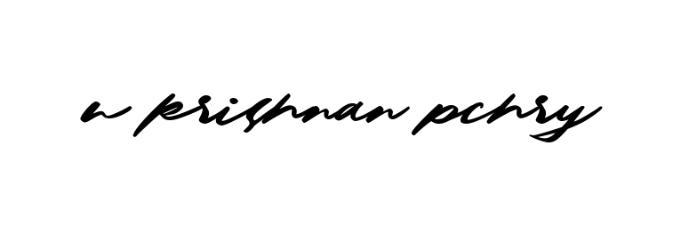 Handwritten Signature for U-krishnan-pchry - Style 140 Online
