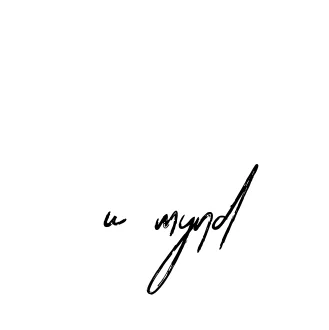 Handwritten Signature for U-mynd - Style 133 Online