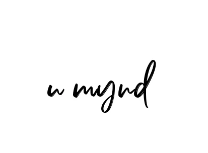 Handwritten Signature for U-mynd - Style 141 Online