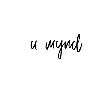 Handwritten Signature for U-mynd - Style 143 Online