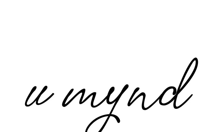 Handwritten Signature for U-mynd - Style 151 Online