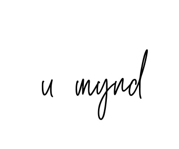Handwritten Signature for U-mynd - Style 154 Online