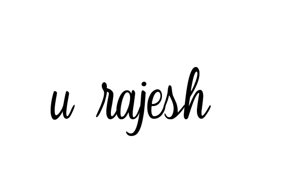 U-rajesh signature