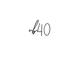 Handwritten Signature for Ub40 - Style 139 Online