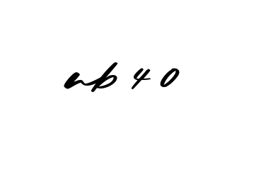Handwritten Signature for Ub40 - Style 140 Online