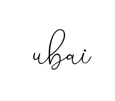 Ubai Signature Style TerselyRegular