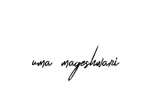Handwritten Signature for Uma-mageshwari - Style 133 Online