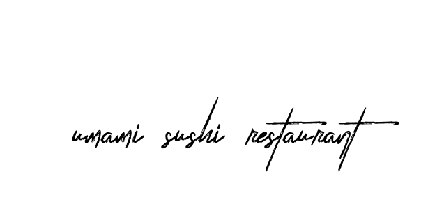 Handwritten Signature for Umami-sushi-restaurant - Style 133 Online