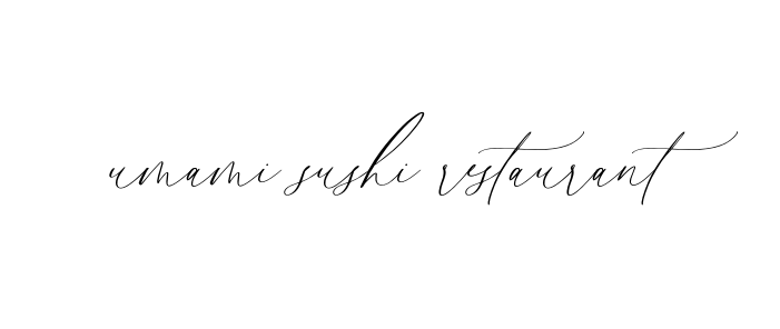 Handwritten Signature for Umami-sushi-restaurant - Style 134 Online