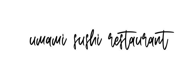Handwritten Signature for Umami-sushi-restaurant - Style 143 Online