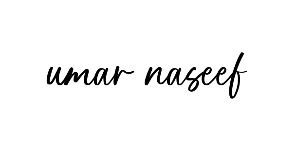 Handwritten Signature for Umar-naseef - Style 142 Online