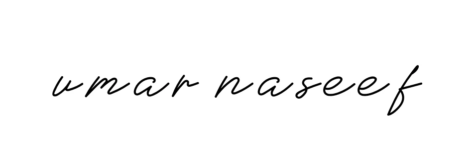 Handwritten Signature for Umar-naseef - Style 152 Online