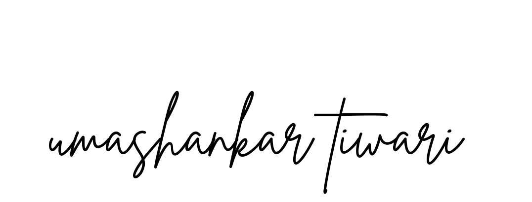 Umashankar-tiwari signature