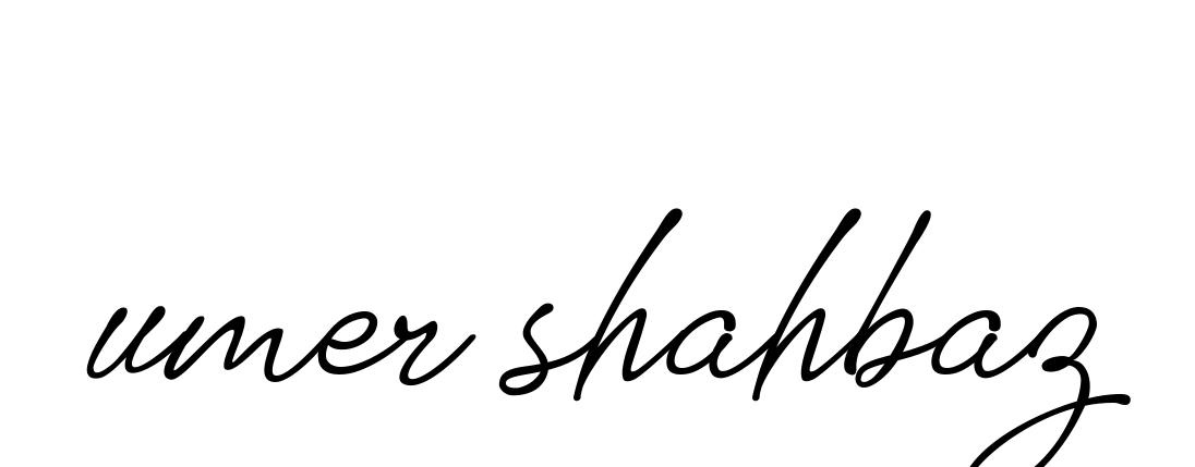 Handwritten Signature for Umer-shahbaz - Style 151 Online