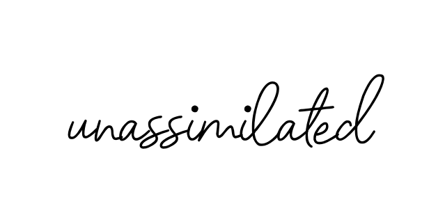 Unassimilated signature